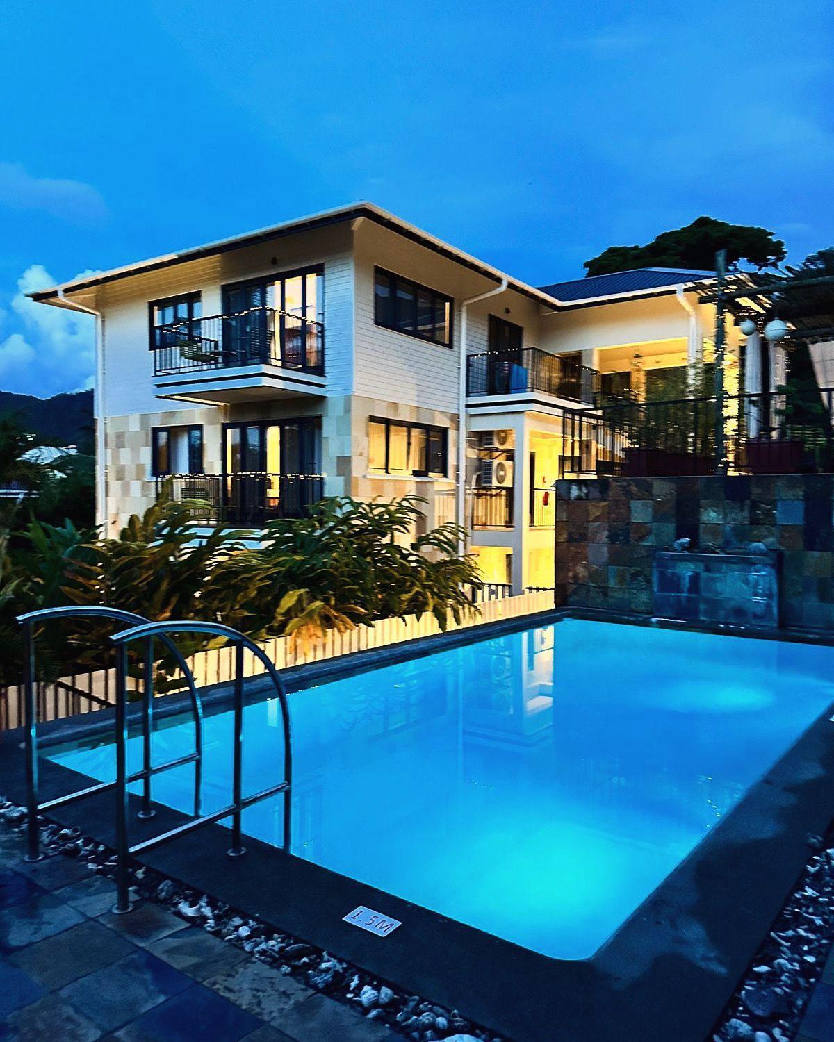Lodoicea Apartments Bel Ombre Exteriér fotografie