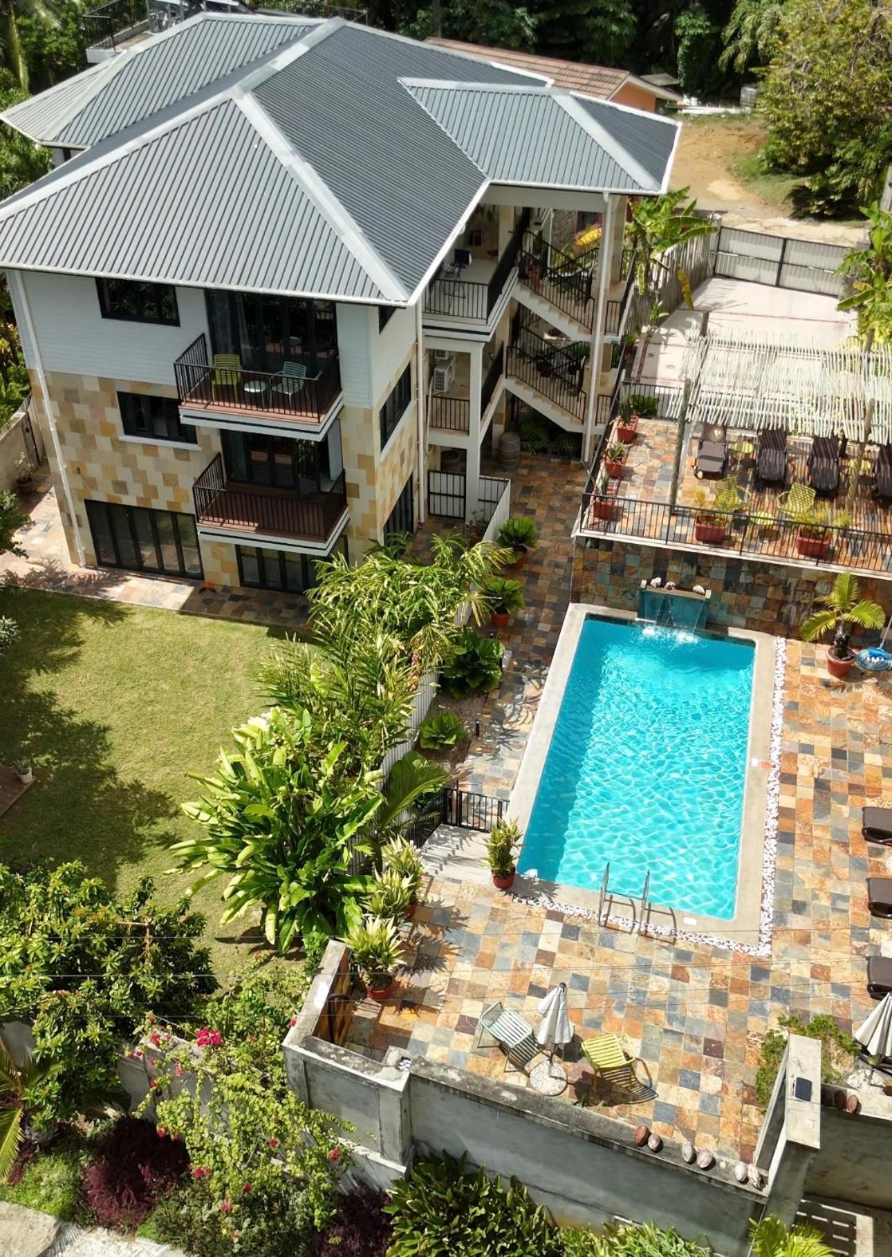 Lodoicea Apartments Bel Ombre Exteriér fotografie